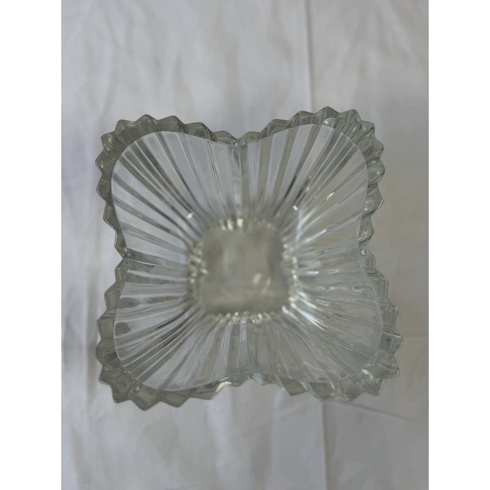 Vintage Discontinued Lydia by Mikasa Crystal Tulip Bowl 7 1/4 Inches